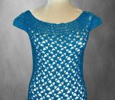 Блузка/жилет вязаная